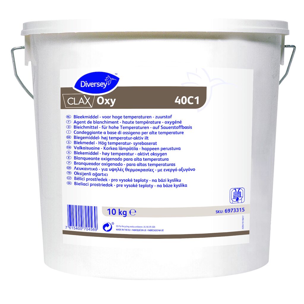 Clax Oxy 40C1 10kg - Candeggiante a base di ossigeno