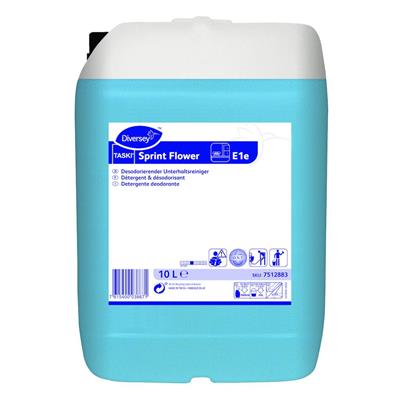 TASKI Sprint Flower E1e 10L - Detergente deodorante per superfici