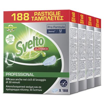 Svelto Tablets 4x188pz - Detergente per lavastoviglie in pastiglie